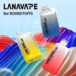 LANA6000口拋棄式電子煙｜3.5%尼古丁｜Type-C快充｜台灣現貨：圖片 3